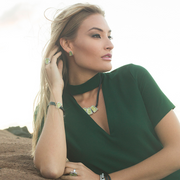 Roque García peridot pendant